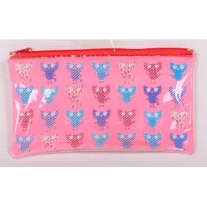 EN71 Offset PVC Plastic Pouch bag Custom Printed Waterproof Zipper EVA ISO9001