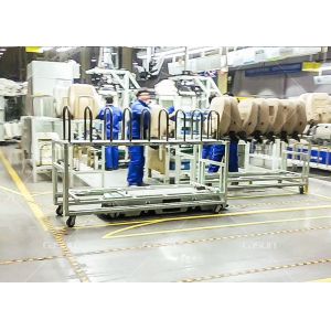 Energy Saving Two Way Unit Load AGV Lurking Type With Safe Laser Obstacle Sensor