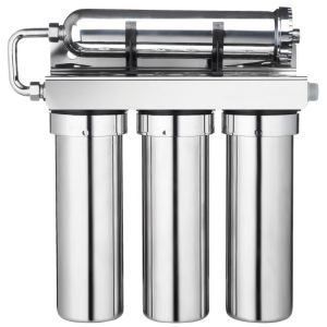 3 Stage Filter Stainless Steel Water Filter For Home