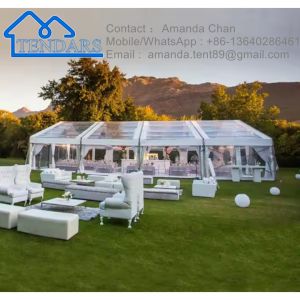 Comfortable Nice Aluminum Frame Wedding A Shape Tent/A Frame Transparent Marquee