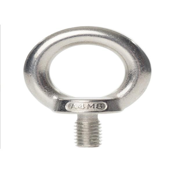 M12 Carbon Steel Class 4.8 Nickel Chrome Cadmium Plated Lifting Eye Metal Bolt
