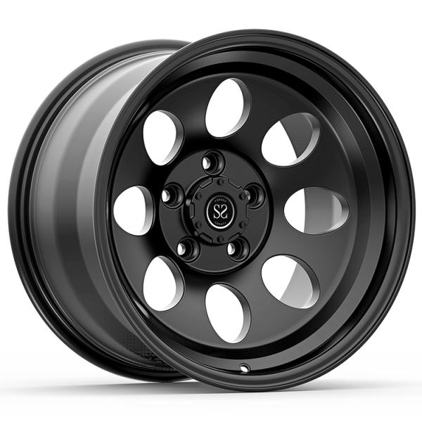 ISUZU D-MAX III (RG) Custom Aluminum Rims 18x8 6-139.7 Satin Black