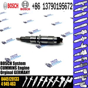 common rail injector 0445120133 3965749 injector for Cummins diesel fuel