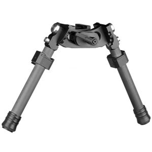Adjustable Retractable Bipod for 22mm Hunting Scope Center Height 18-25cm