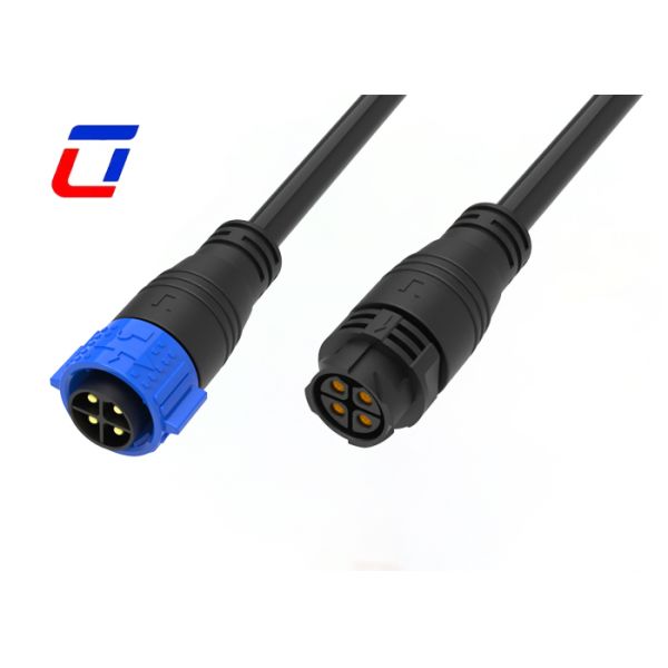 Quality Waterproof Electrical  500V M25 4 Pin Waterproof Push Lock Connectors wholesale
