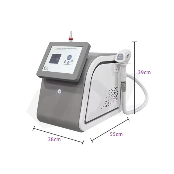 AS1004 2024 High Quality Picolazer 808 Semiconductor Skin Rejuvenation Machine Laser Hair Removal Machine With 2 Handles