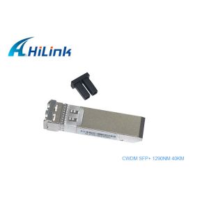 10G 1290nm SFP Transceiver Module CWDM SFP+ 40KM Optical With LC Connector