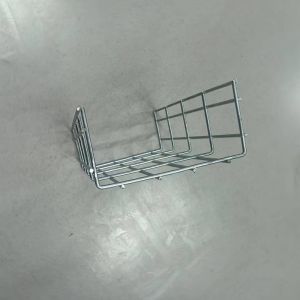 Wall Or Ceiling Mounted Wire Mesh Cable Tray Galvanized Finish And Fire Protection Material