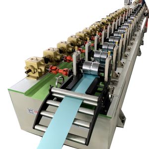 0.35mm Thickness Roll Forming Machine Aluminum PU Shutter 7.5kw