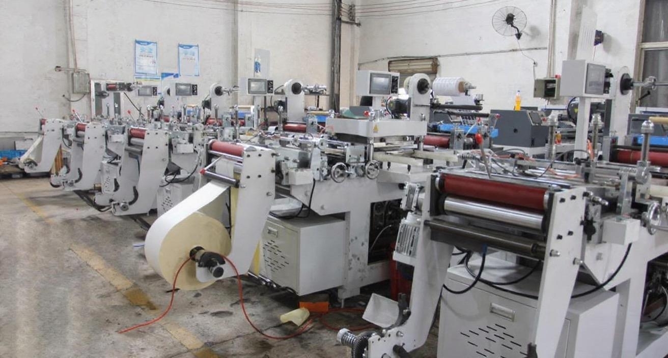 Auto SR-350 500 Computer System Control PVC PET Mylar Film Stickers Processing