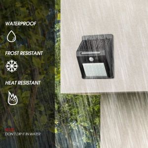 Outdoor Solar Lights,30 LEDS Motion Sensor Light Wireless Security Lights