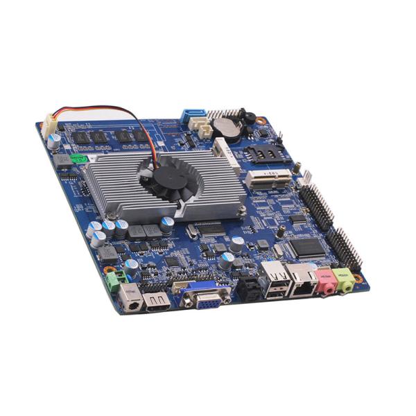 Quality 6 COM 8USB Mini Itx 12V Motherboard Intel Atom Cedarview N2600 N2800 D2550 CPU wholesale