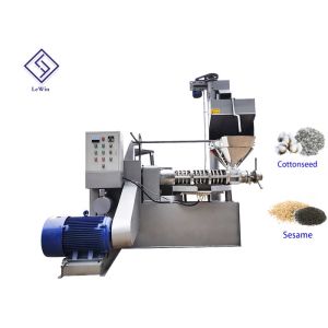 380V Voltage Industrial Oil Press Machine Vegetable Oil Extraction Machine 1900 Kg Weight