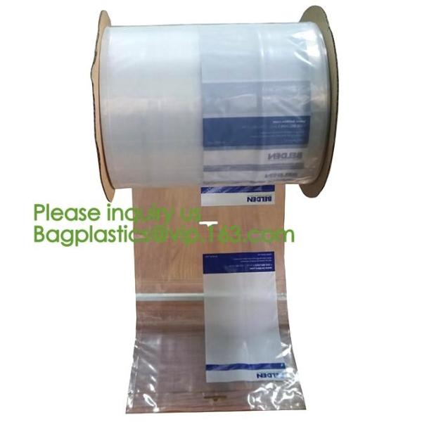 Quality Pre-Opened Bags For Automated Packaging Equipment,LLDPE plastic pre perforated Preopened polybag auto Bag on a Roll wholesale