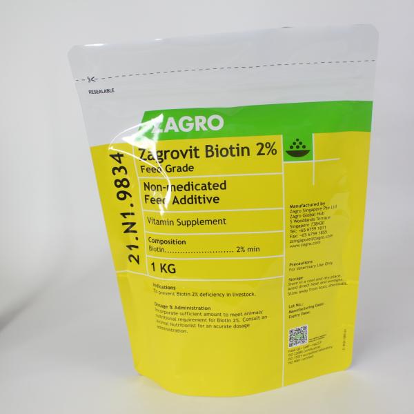 Sealing Plastic Resealable Custom Zipper Bag Dry Food Standing Pouches