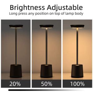 Adjustable Brightness Touch Led Table Lamp 1.6W For Home And Office