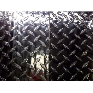China 1060 3003-H22 4017 5052 5086 Embossed Aluminum Tread Plate Sheet Customize Any Sizes on sale