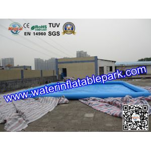 Large Square Inflatable Water Pool Outdoor Toys / Inflatable Swimming Pools