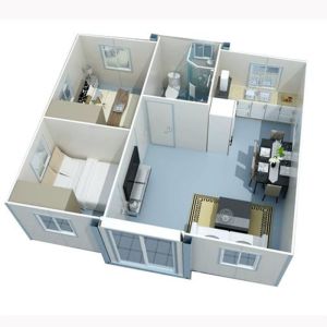 Expandable Container House Expandable and Innovative Living Space with Steel