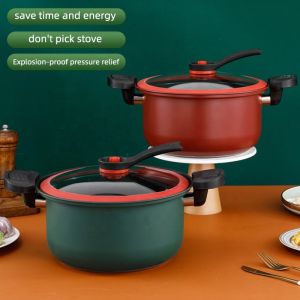 professional Kitchen Pressure Cooker Home Stew Low Pressure Non Stick