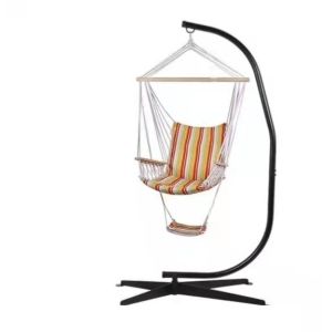 Customized Color Heavy Duty C Shape Frame Hammock Stand with Modern Design and