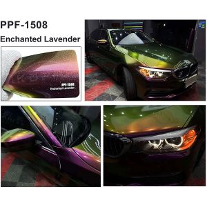 Enchanted Lavender Color PPF Film Peelable Warm Reactive Heat Healing