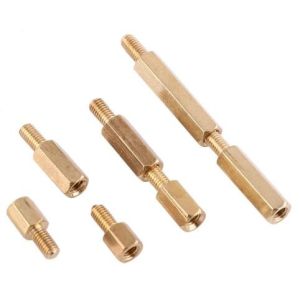 100pcs/Lot Brass Nuts M3 Hex Column Male-Female Threaded Standoff PCB Standoff