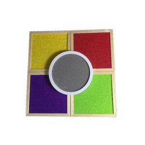Multicolor Felt Fabric Crafts Changeable Colorful Diy Felt Letter Board