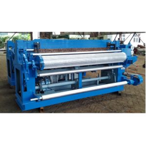 High Productivity Welded Wire Mesh Machine / Production Line PLC Control