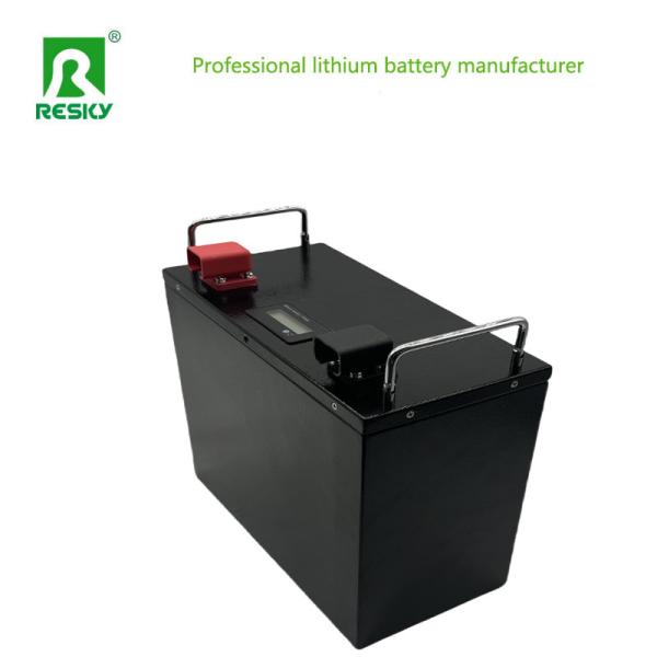 Solar Power Bank Lifepo4 Battery 25.6V 100Ah Lithium Iron Phosphate Battery Pack For Robots & AGVs