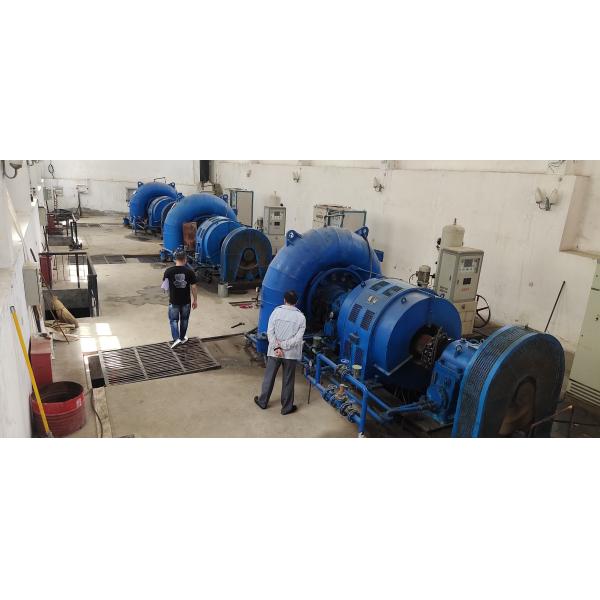 Quality 500KW-1250KW Output Horizontal Francis Hydro Turbine Francis Water Turbine For Heavy Duty Applications wholesale