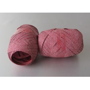 PP laminated glitter film curling ribbon roll 3 - 100mm Width For Packing
