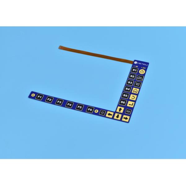 Quality FPC Flexible Membrane Switch Keypad with Multiple Keys / Custom Shape wholesale