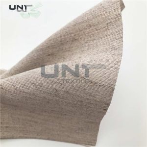 150cm Width Shrink Resistant Canvas Interlining Stiff Elastic
