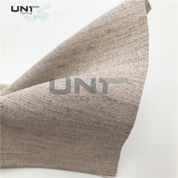 150cm Width Shrink Resistant Canvas Interlining Stiff Elastic