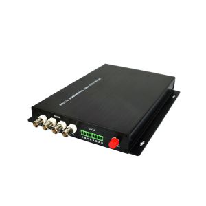 4-ch 3G-SDI fiber extender with data