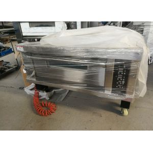 China Single Deck Bakery Deck Oven One Tray Safe Using Energy Saving on sale
