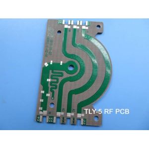 2 Layer TLY-5 Immersion Tin Pcb For High Frequency Project