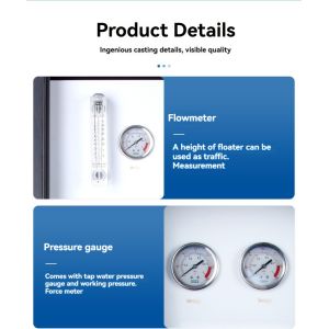 Commercial Reverse Osmosis Water Filter RO Purification 250L/H 500L/H For Plant