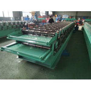 Steel Step 7.5kw Glazed Tile Roll Forming Machine
