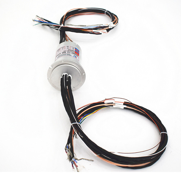 Quality Electrical Noise Solid Shaft Signal Rotary Union Precious Metal Lower Torque Lower wholesale