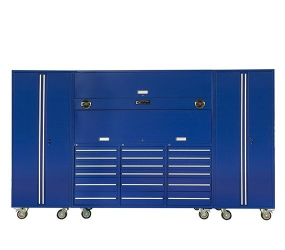 Quality Acceptable OEM ODM Cold Rolled Steel 7 Drawer Tool Cabinet with Wheels and Metal Corner wholesale