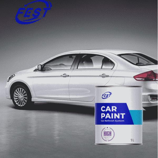 1K Basecoat Colors Paint White Car Paint Car Paint Auto Body Refinish Paint For