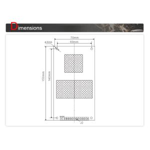 7 Segment Code Elevator LCD Matrix Display 28 Mm Thickness For Elevator Lift
