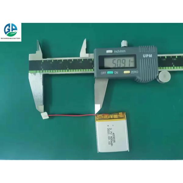 CB IEC62133 Approved Rechargeable Battery Pack 403035 Lipo Battery 3.7v 400mah Lithium Polymer Battery KC Certificate