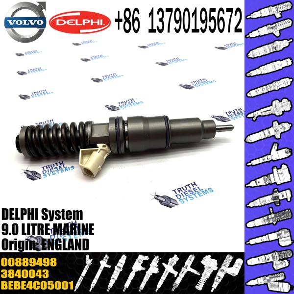 High Quality Diesel Fuel Injector BEBE4C05001 889498 00889498 for VOL 9L 9.0 LITRE MARINE