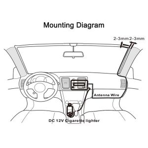 Car DAB/DAB+ digital Receiver Car Digital Radio Box for Australia Europe