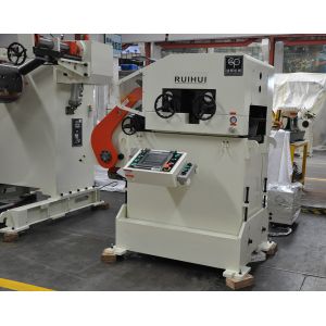 Steel Coil Manual Uncoiler Punching 3 In 1 Feeder Stock Width Ranges 20-1000mm