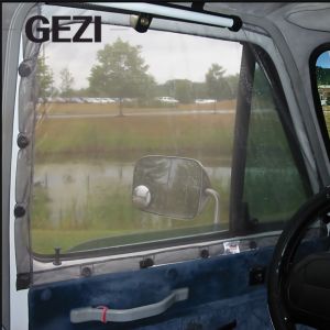 85g 160g 190g 200g Plastic Stretch Invis Mesh Nylon Fabric Polyest for Limousine