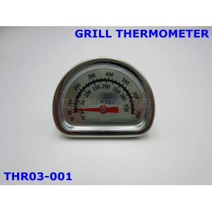 High Temperature Pizza Oven Thermometer THR03-001 Dial Style Easily Clean /